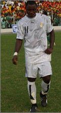 Kwadwo Asamoah of Ghana black stars